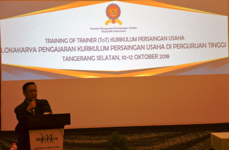 Pelatihan Untuk Akademisi Persaingan Usaha – TOT Kurikulum Persaingan Usaha Batch 2